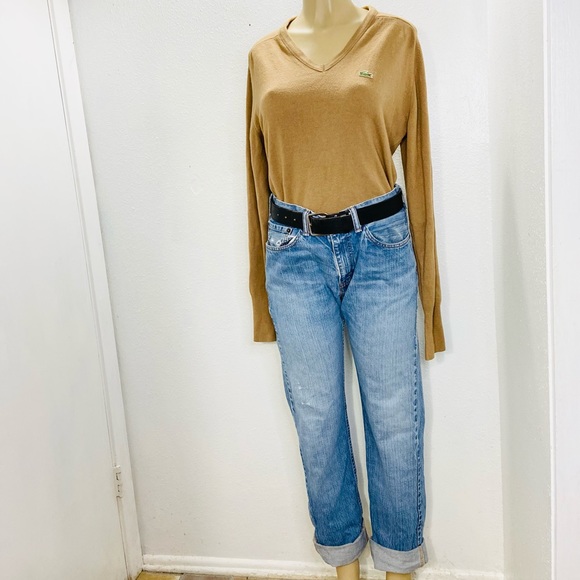 🐊 Lacoste V-neck Boyfriend sweater - Picture 2 of 9